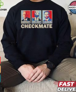 Official Trump Vance Kennedy Checkmate 2024 Election Republican Checkmate Conserve The Win T shirt