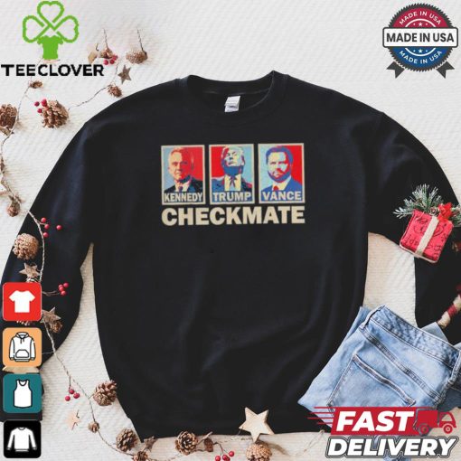 Official Trump Vance Kennedy Checkmate 2024 Election Republican Checkmate Conserve The Win T hoodie, sweater, longsleeve, shirt v-neck, t-shirt