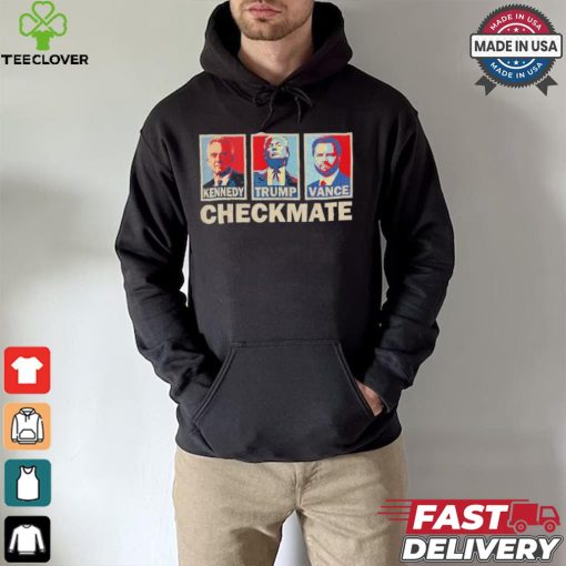 Official Trump Vance Kennedy Checkmate 2024 Election Republican Checkmate Conserve The Win T hoodie, sweater, longsleeve, shirt v-neck, t-shirt