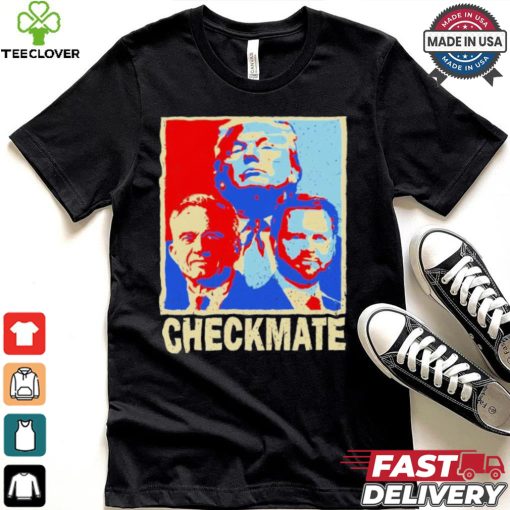 Official Trump Vance Kennedy Checkmate 2024 Election Republican Graphic T Shirt