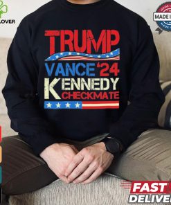 Official Trump Vance Kennedy Checkmate 2024 Vintage T Shirt