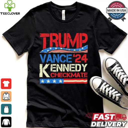 Official Trump Vance Kennedy Checkmate 2024 Vintage T Shirt