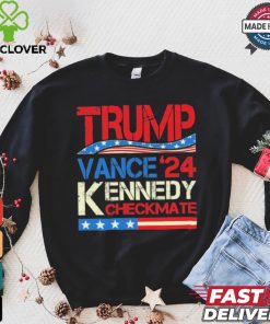 Official Trump Vance Kennedy Checkmate 2024 Vintage T Shirt