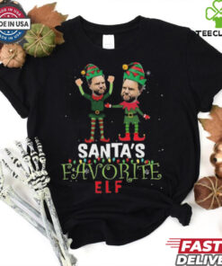Official Trump Vance Make Christmas Great Again Santa’s Favorite Elf 2024 Shirt