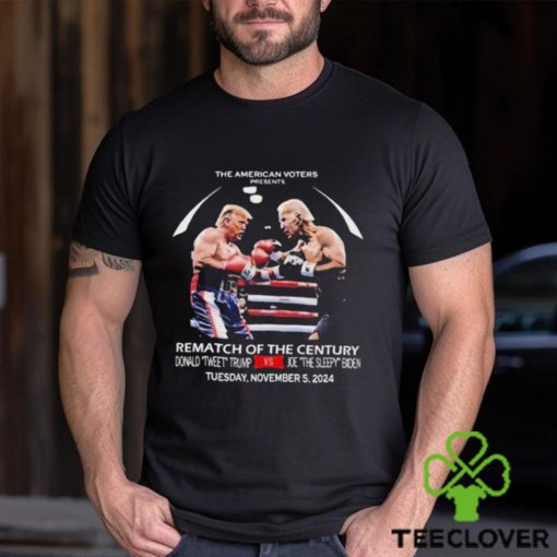 Official Trump Vs Biden Boxing Rematch Of The Century Shirt