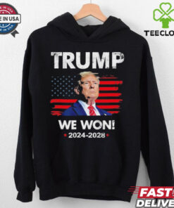 Official Trump We Won 2024 2028 Shirt