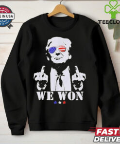 Official Trump We Won Wins Inauguration 47 US President 2025 Election 2024 T Shirt