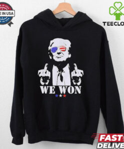 Official Trump We Won Wins Inauguration 47 US President 2025 Election 2024 T Shirt