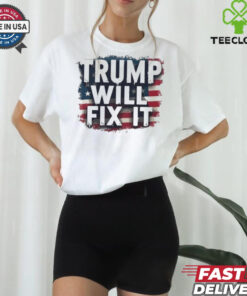Official Trump Will Fix It Trump 2024 Election Victory T shirt