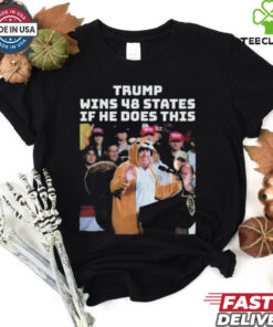 Official Trump Wins 48 State Dress In Honor Of Peanut The Squirrel T Shirt