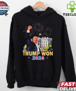 Official Trump Won 2024 President 47Th Of White House Donald Trump T Shirt