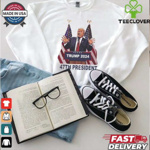 Official Trump Won 2024 President 47th Of White House Donald Trump Toddler Fine Jersey T Shirt