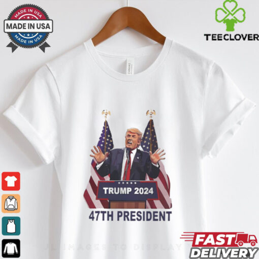 Official Trump Won 2024 President 47th Of White House Donald Trump Toddler Fine Jersey T Shirt