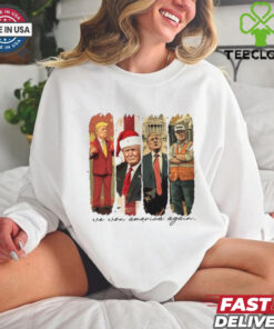 Official Trump Won 2024 We Won America Again 2024 Shirt