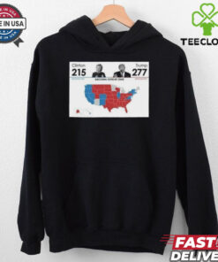 Official Trump Won 277 President Clinton 215 Shirt