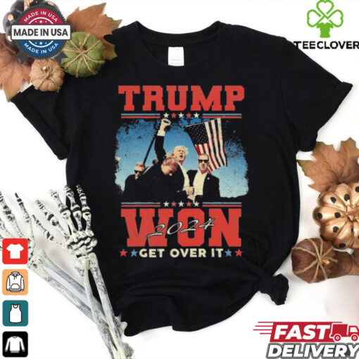 Official Trump Won Get Over It 2024 I Have Voted For Trump T Shirt