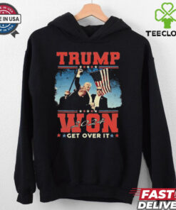 Official Trump Won Get Over It 2024 I Have Voted For Trump T Shirt
