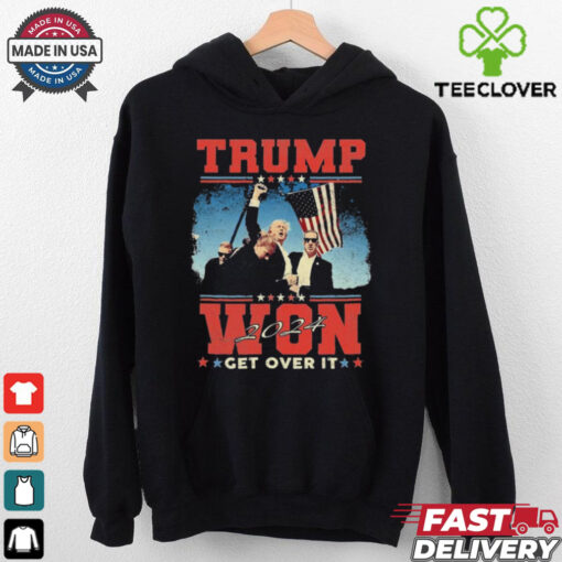 Official Trump Won Get Over It 2024 I Have Voted For Trump T Shirt