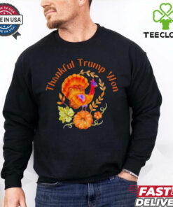 Official Trump Won Thanksgiving Thankful T Shirt