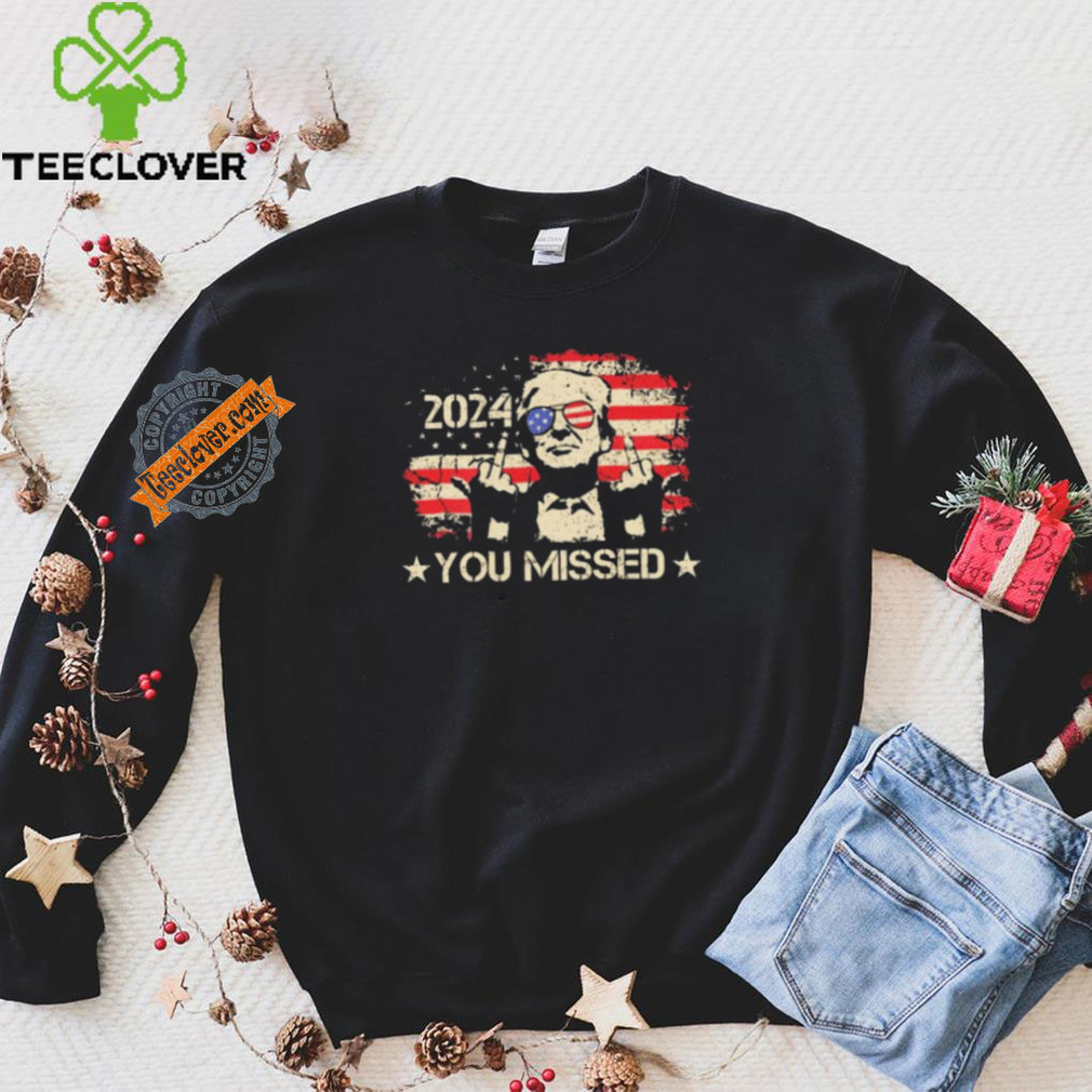 Official Trump You Missed – Trump Shooting 2024 News T Shirt Official Trump You Missed – Trump Shooting 2024 News T Shirt