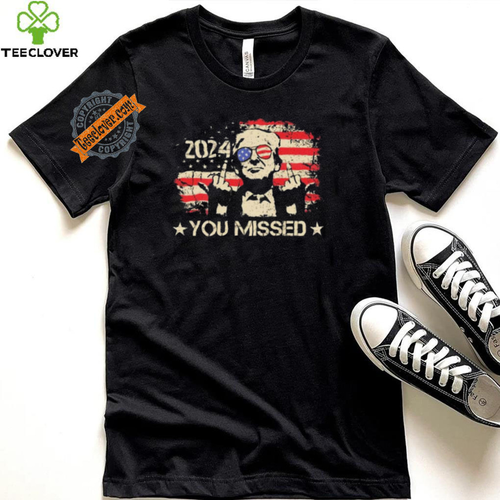 Official Trump You Missed – Trump Shooting 2024 News T Shirt Official Trump You Missed – Trump Shooting 2024 News T Shirt