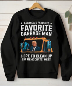 Official Trump america’s favorite garbage truck man Trump in trash truck 2024 T shirt