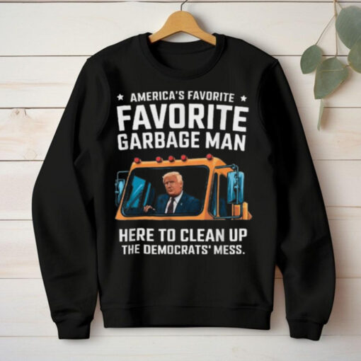 Official Trump america’s favorite garbage truck man Trump in trash truck 2024 T shirt