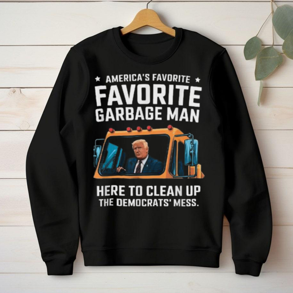 Official Trump america’s favorite garbage truck man Trump in trash truck 2024 T shirt Official Trump america’s favorite garbage truck man Trump in trash truck 2024 T shirt