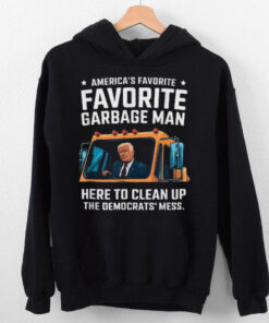 Official Trump america’s favorite garbage truck man Trump in trash truck 2024 T shirt