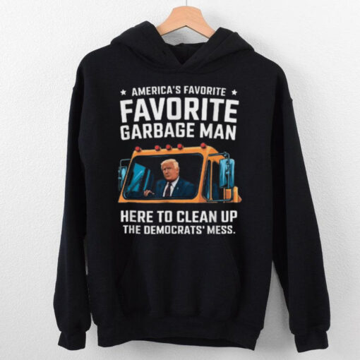 Official Trump america’s favorite garbage truck man Trump in trash truck 2024 T shirt