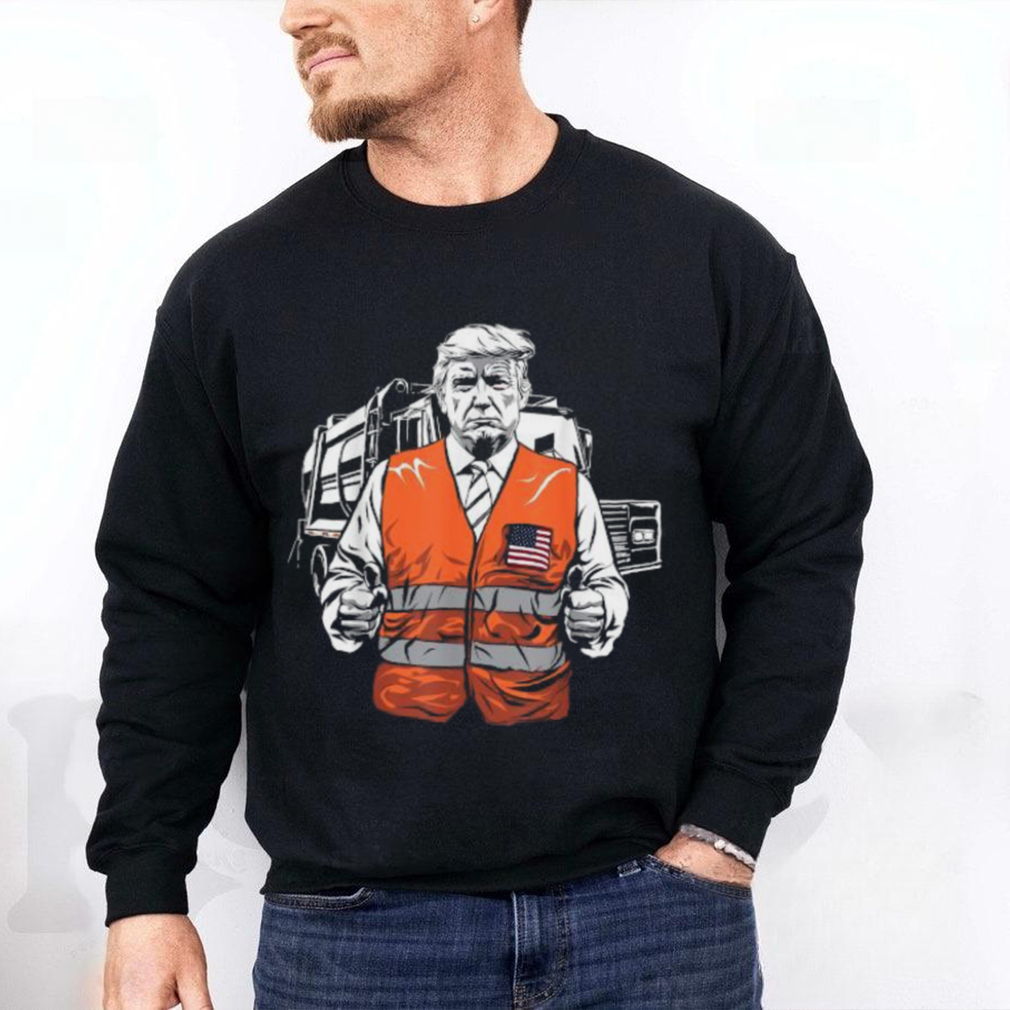 Official Trump garbage truck truck vest T shirt Official Trump garbage truck truck vest T shirt