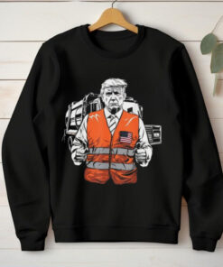 Official Trump garbage truck truck vest T shirt 2 Official Trump garbage truck truck vest T shirt