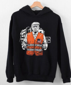 Official Trump garbage truck truck vest T shirt 3 Official Trump garbage truck truck vest T shirt