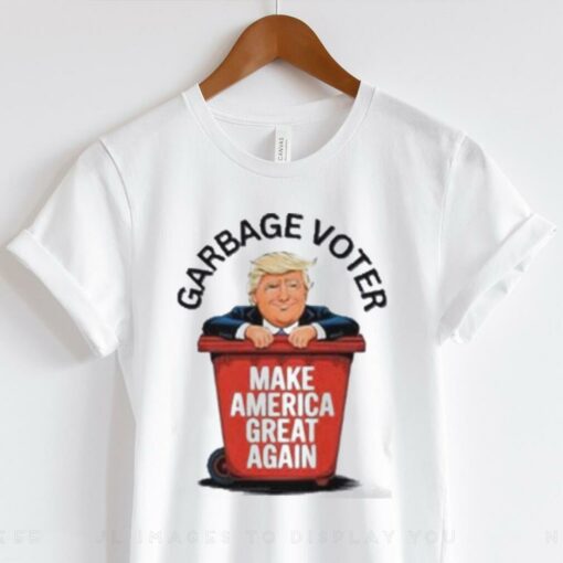 Official Trump garbage truck voter maga make America great again T shirt