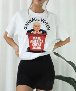Official Trump garbage truck voter maga make America great again T shirt