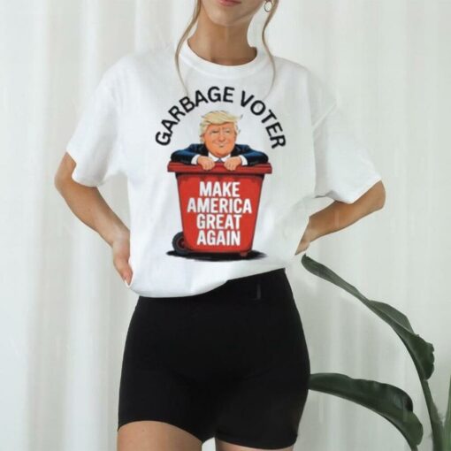 Official Trump garbage truck voter maga make America great again T shirt