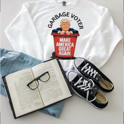 Official Trump garbage truck voter maga make America great again T shirt