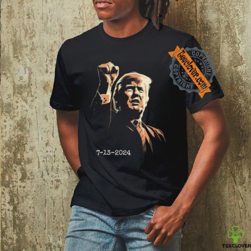 Official Trump inspirational fist pump july 13 2024 T shirt