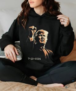 Official Trump inspirational fist pump july 13 2024 T shirt