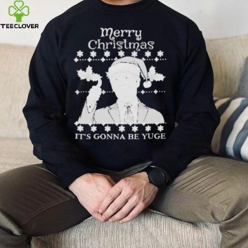 Official Trump mugshot merry Christmas it’s gonna be yuge T hoodie, sweater, longsleeve, shirt v-neck, t-shirt