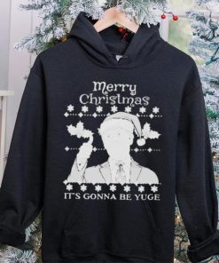 Official Trump mugshot merry Christmas it's gonna be yuge T hoodie, sweater, longsleeve, shirt v-neck, t-shirt