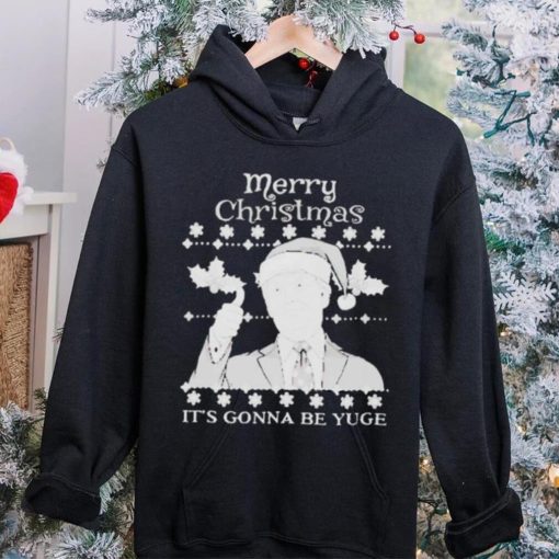 Official Trump mugshot merry Christmas it’s gonna be yuge T hoodie, sweater, longsleeve, shirt v-neck, t-shirt