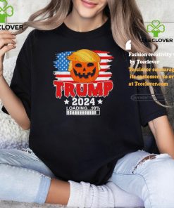 Official Trumpkin US Flag, Trump 2024 Loading, Make Halloween Great Again T Shirt