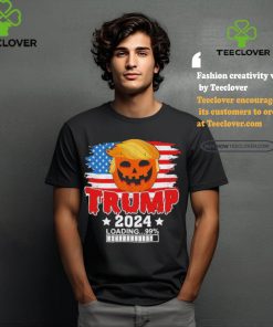 Official Trumpkin US Flag, Trump 2024 Loading, Make Halloween Great Again T Shirt