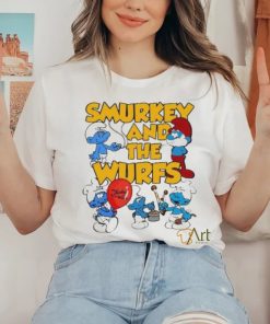 Official Turkey And The Wolf The Smurfs New Shirt