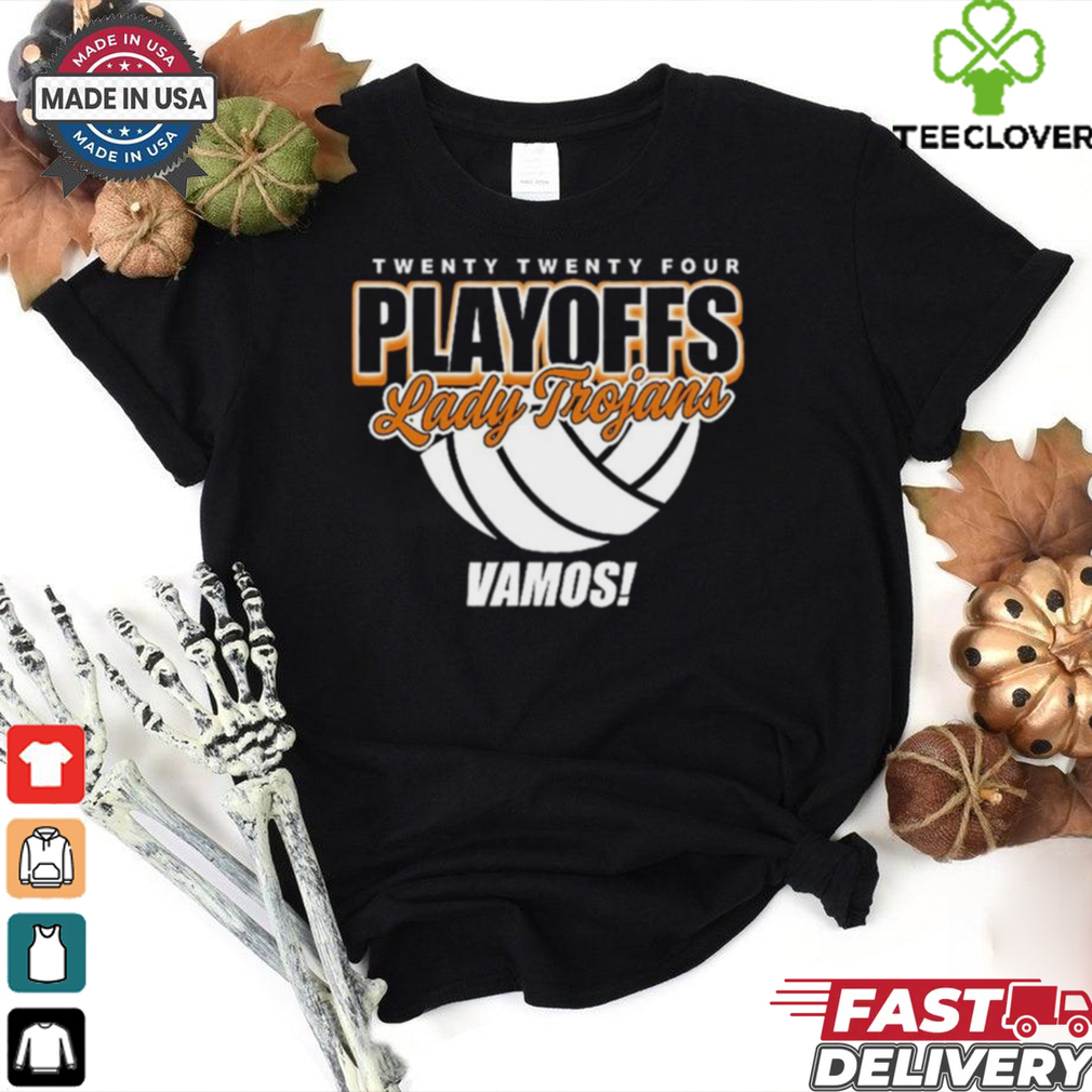 Official Twenty Twenty Four Playoffs Lady Trojans Vamos Trojan Volleyball Playoffs 2024 t shirt Official Twenty Twenty Four Playoffs Lady Trojans Vamos Trojan Volleyball Playoffs 2024 t shirt
