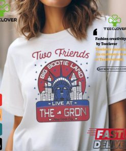Official Two friends statue of liberty T shirt