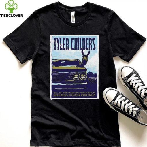 Official Tyler Childers July 5 2024 Maine Savings Amphitheater Bangor, Me Shirt
