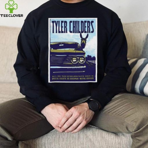 Official Tyler Childers July 5 2024 Maine Savings Amphitheater Bangor, Me Shirt