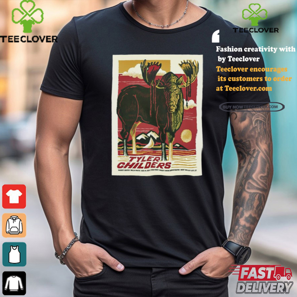 Official Tyler Childers USANA Amphitheatre In West Valley City UT Aug 20 2024 Poster shirt Official Tyler Childers USANA Amphitheatre In West Valley City UT Aug 20 2024 Poster shirt